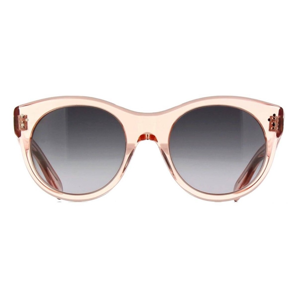 CELINE Pink Transparent Acetate Unisex Sunglasses CL40170I - Picture 3 of 12